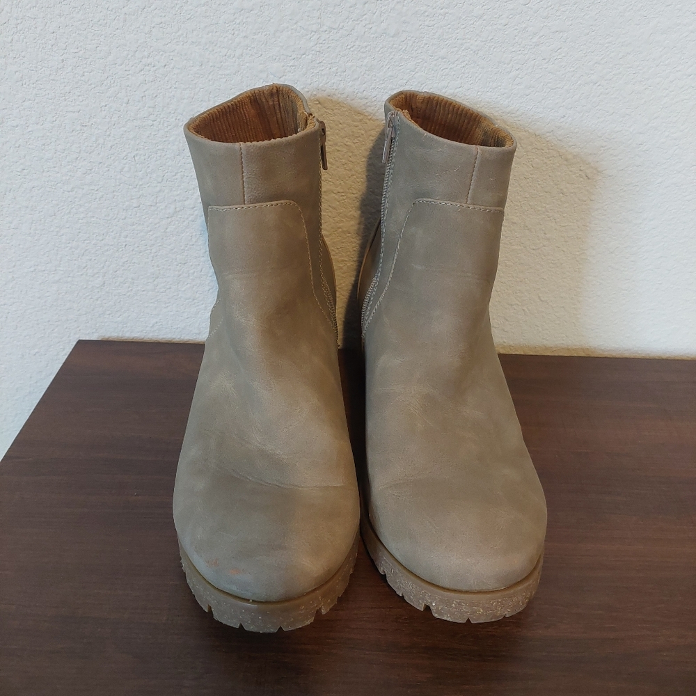 Korks By‎ Kork Ease Esmerelda Block Ankle Boots Size 11M - Picture 2 of 9